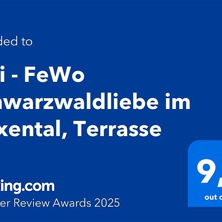 2 Zi - Fewo Schwarzwaldliebe Im Hexental, Terrasse Bollschweil Extérieur photo