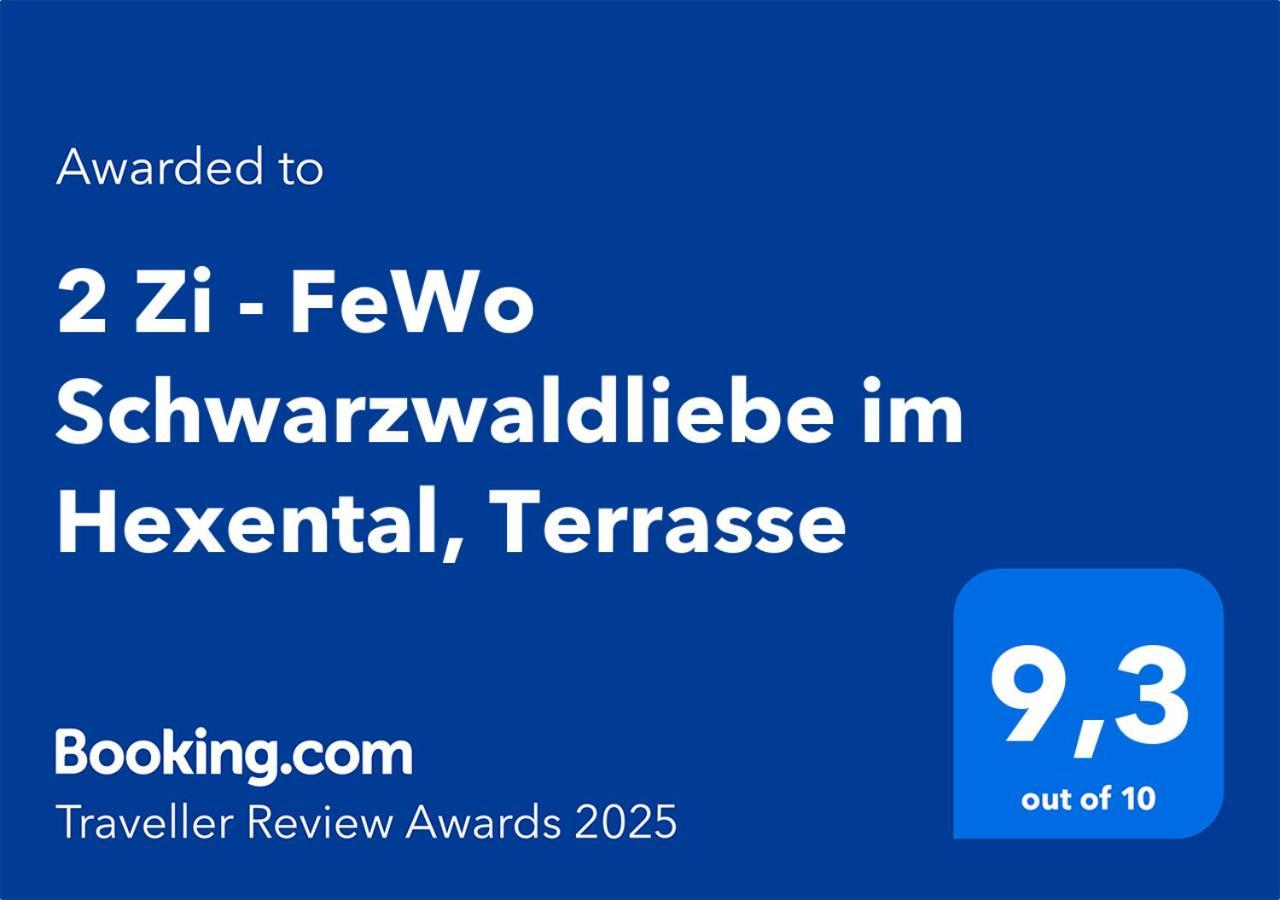 2 Zi - Fewo Schwarzwaldliebe Im Hexental, Terrasse Bollschweil Extérieur photo